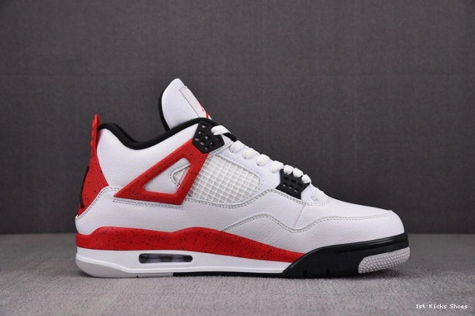 1725 dh6927- Comfortable cement” 4 jordan air “red 0117